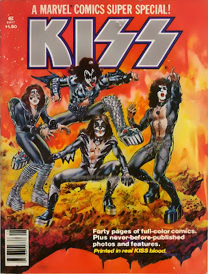 Marvel Comics  KISS comic book