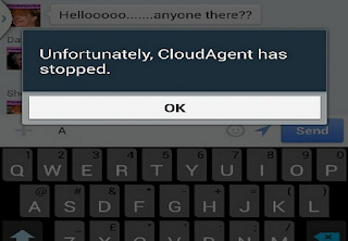 Menangani Error pada handset Samsung "Unfortunately CloudAgent has stopped", ini solusinya 