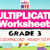 MULTIPLICATION WORKSHEETS for Grade 3 (Free Download)