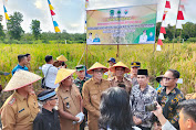 Polres PALI panen raya perdana ketahanan pangan tahun 2024 bersama pemerintah PALI