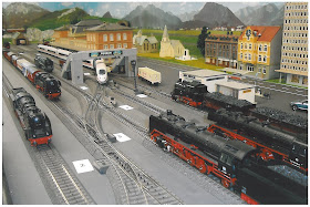 Kelvin has sent in some photos of his steam trains and layout to share 