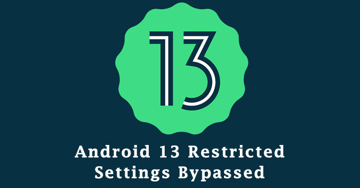 Android 13 Restricted Setting