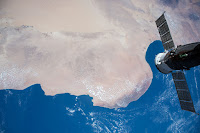 Sahara Desert, Mediterranean Sea and the International Space Station