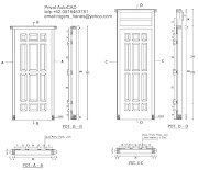 Ide 25+ Detail Pintu AutoCAD