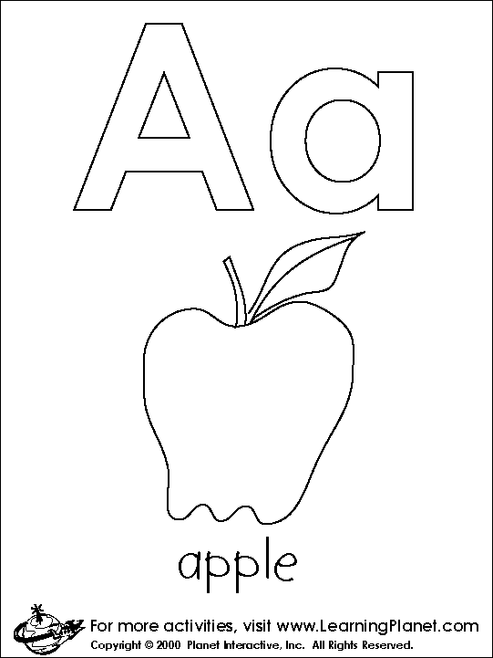 Download ABC coloring pages
