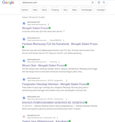 google search console untuk blog