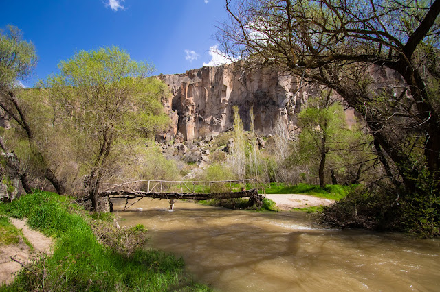 Ihlara valley in Cappadocia