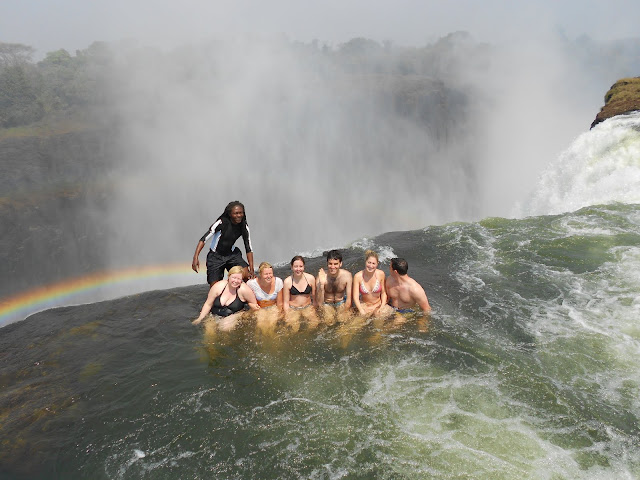 Victoria Falls the Devil's Pool - Zambia - Zimbabwe