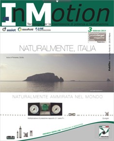 InMotion. Tecnologie per la trasmissione di potenza e l'automazione 3 - Febbraio 2014 | PDF HQ | Mensile | Professionisti | Tecnologia | Materiali | Trasmissione del Moto
InMotion offre una panoramica completa sulle Tecnologie perla Trasmissione di Potenza e l’Automazione e tratta di componenti meccanici e sistemi meccatronici, di oleodinamica, pneumatica, automazione e sicurezza.