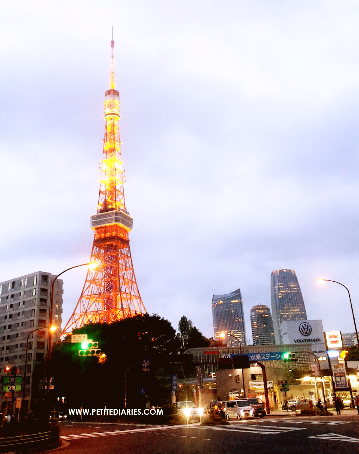 tokyo tower akabanebashi