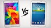 Obtain distinctive variation of features between Samsung Galaxy Tab 3 vs. Tab 4
