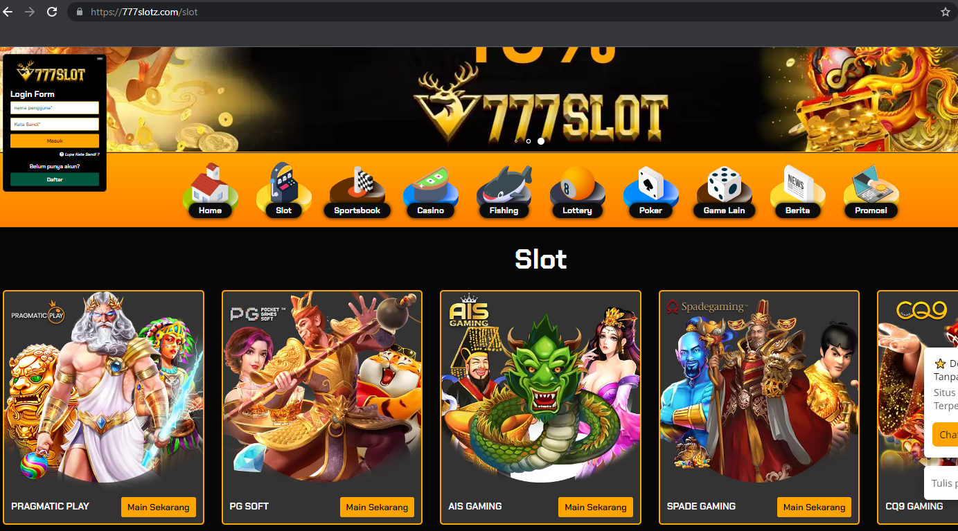 777 slot login, jackpot 777 slot, star 777 slot, daftar 777slot, 777slot