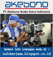 Lowongan Kerja PT Akebono Brake Astra Indonesia