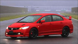 Honda Civic Type RR Red Modified