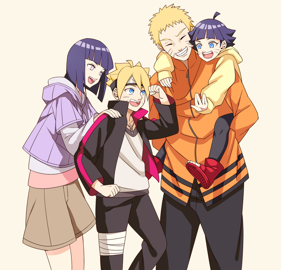 Harmonisnya Keluarga Kecil Naruto dengan Hinata Bikin Iri 
