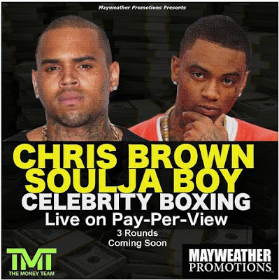 Chris Brown, Soulja Boy announce celebrity boxing match promoted by Floyd Mayweather