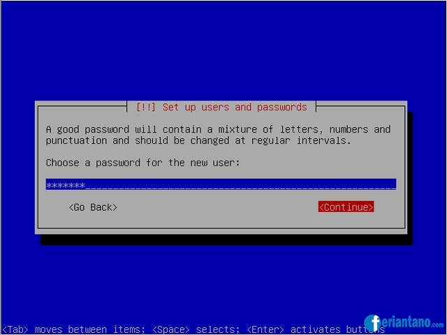 Cara Install Debian 5 Lenny Berbasis Text (CLI) Lengkap Dengan Gambar - Feriantano.com