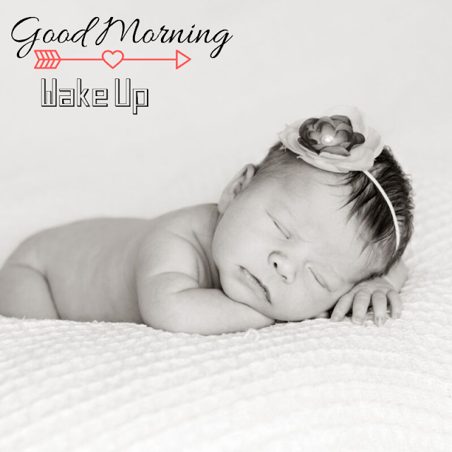 Vary cute sleeping Baby Good Morning Images 