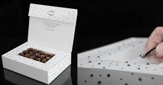 Amedei Toscano Black Truffles Swarovski Box