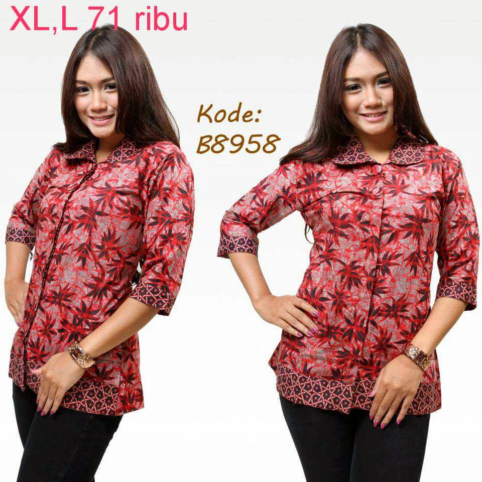  Baju  Model  Batik  Terbaru  Model  Baju  Batik 