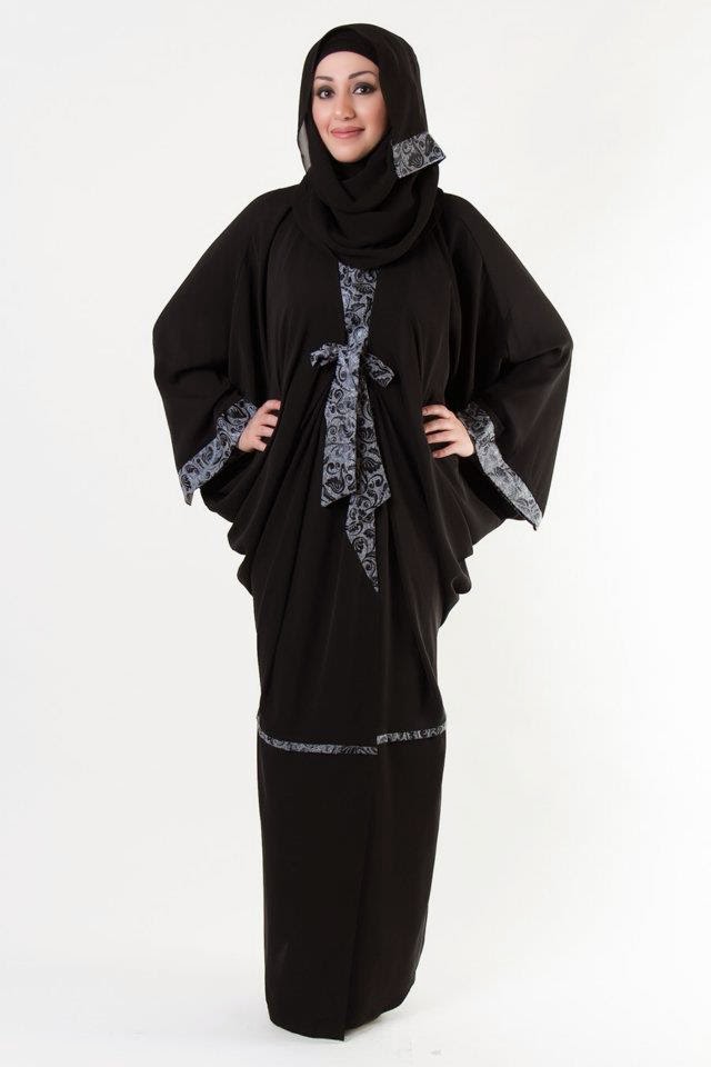 Koleksi Busana Muslim Kaftan Abaya Untuk  Wanita  Gemuk  