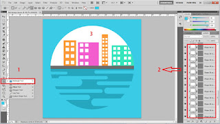 Cara membuat Flat desain dengan menggunakan Photoshop