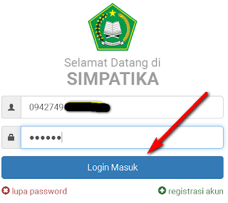  Hingga ketika ini ternyata masih banyak guru yang bertanya Cara Login/Masuk di Simpatika Kemenag