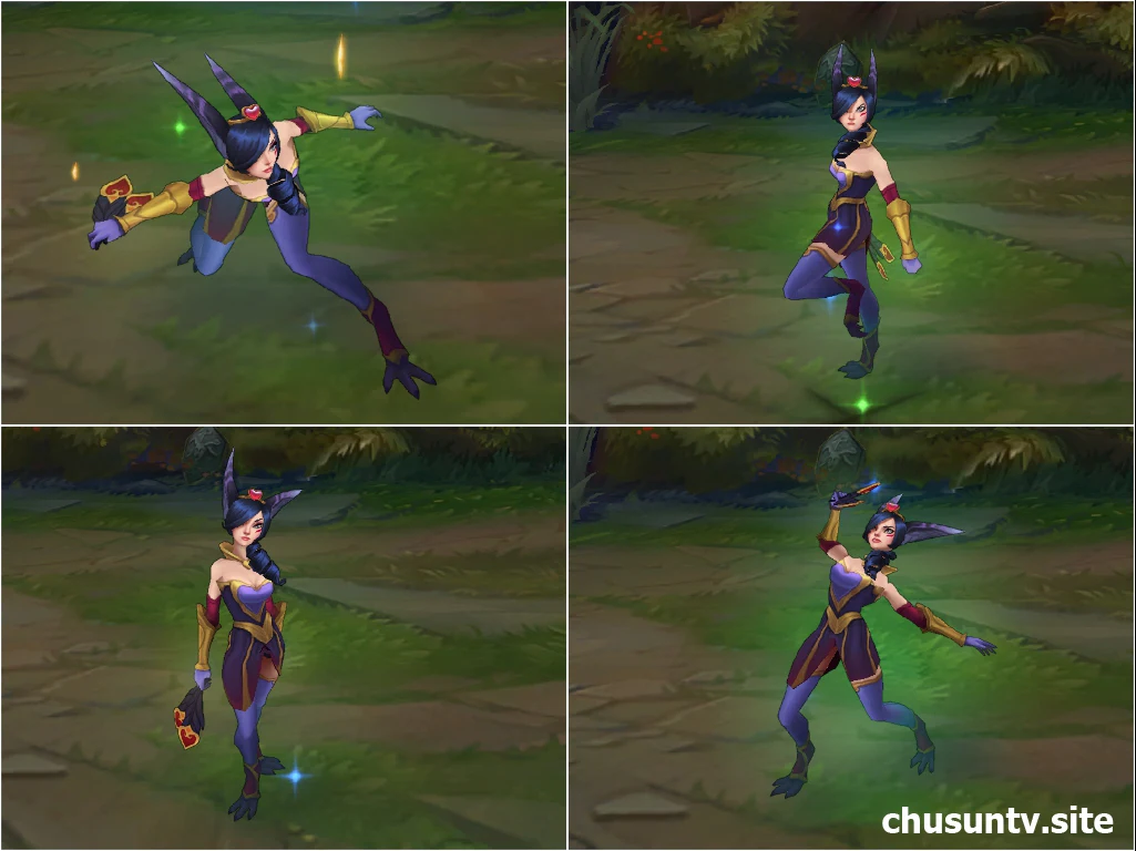 Mod Skin Xayah Love