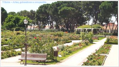 Madrid; Viagem Europa; Turismo na Espanha; Parque del Oeste; Rosaleda; Rose Garden Madrid