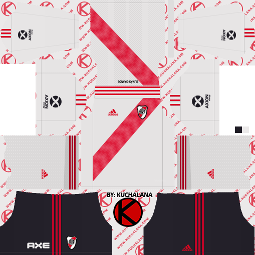 Uniforme river plate 2019 dream league soccer