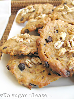 biscotti di farro con gocce di cioccolato