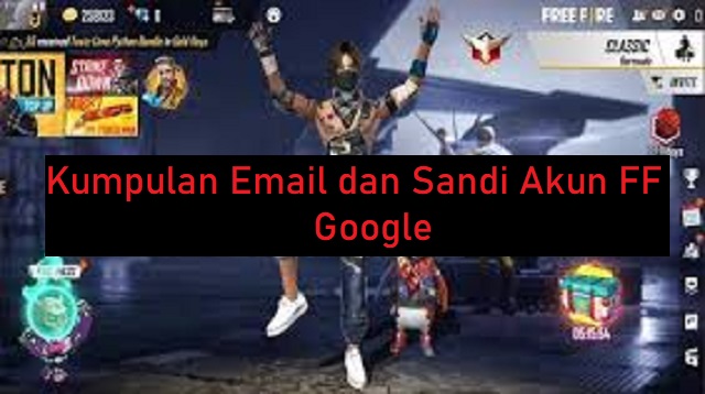 Email dan Sandi Akun FF Google
