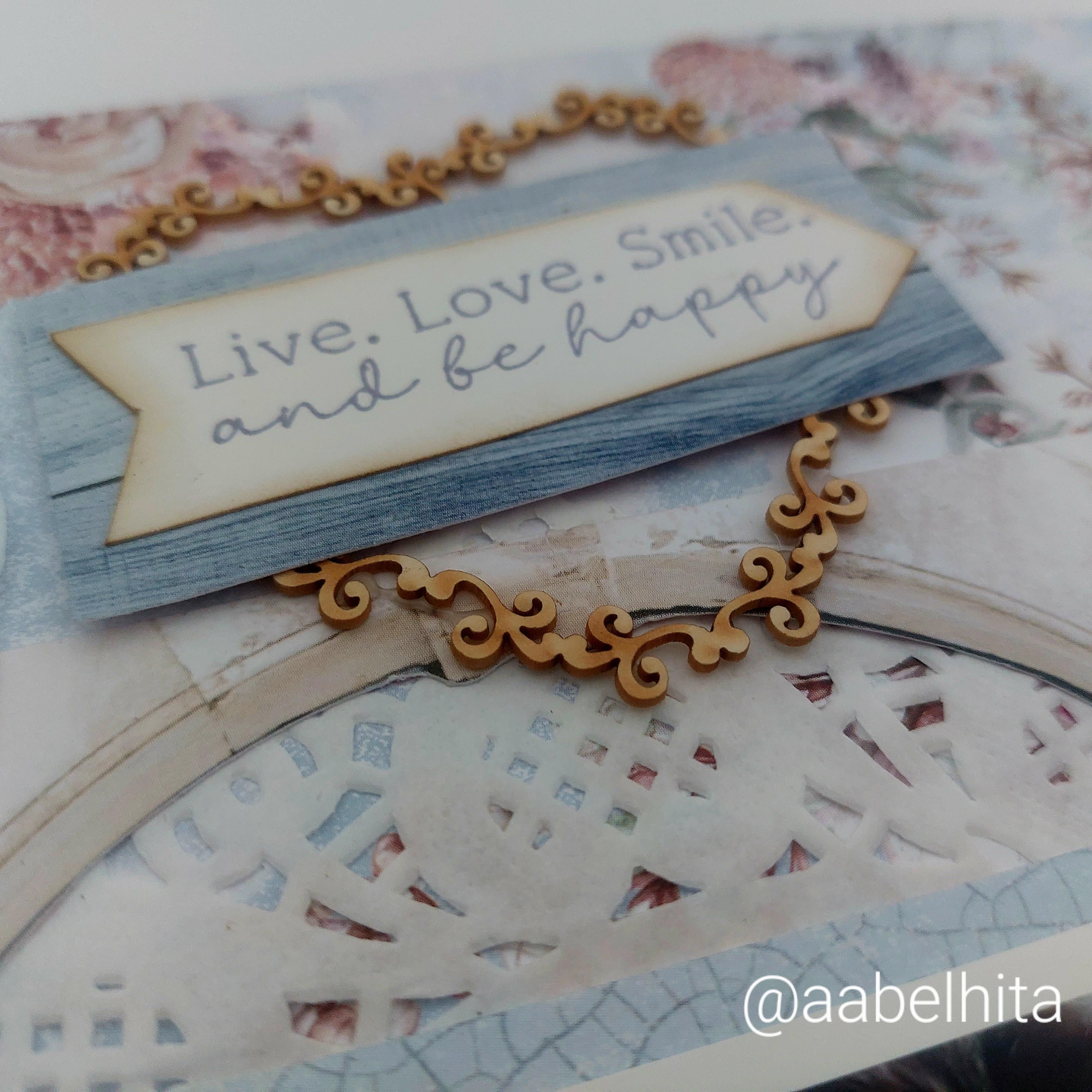 Layout | Live . Love. Smile , and be happy