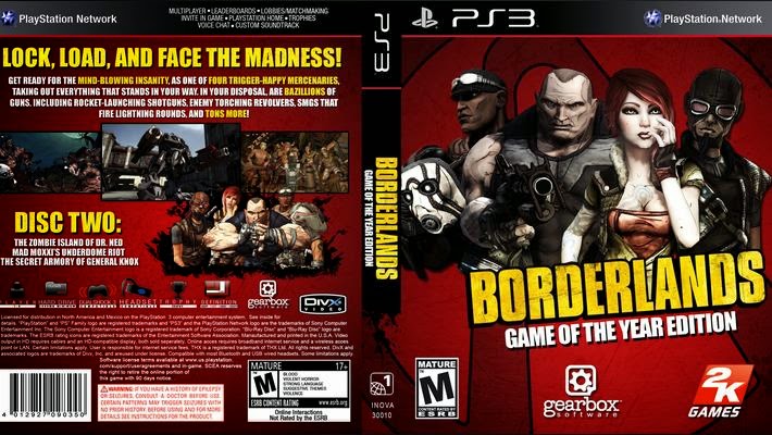 Game PC Download Borderlands Game of The Year Edition