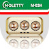 Đèn sưởi nhà tắm Moletty M-03H 3 bóng vàng chính hãng tại Cầu Giấy, Hà Nội