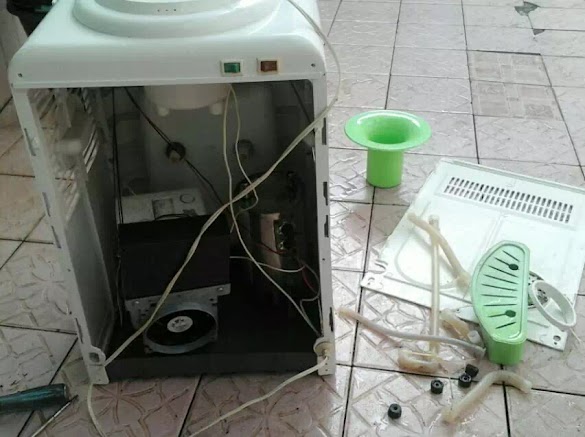 Cara Memperbaiki Dispenser Miyako Meluap