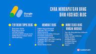 Cara Mendapatkan Uang Dari Blog Tanpa Adsense