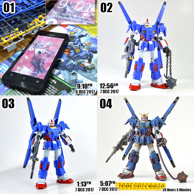 HG 1/144 GPB-X78-30 Forever Gundam Custom Weather by Putra Shining