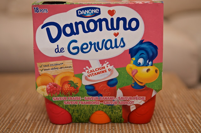 Gervais Fruits - Danonino - Petits Gervais - Fromages Blancs sucrés - Danone