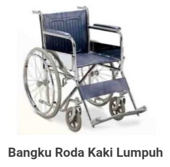 Jual Alat Kesehatan Medis bangku roda kaki lumpuh