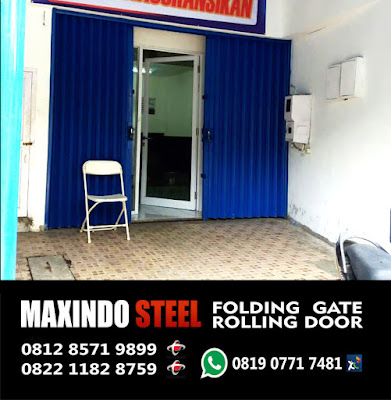 Folding gate murang di karangharja bekasi