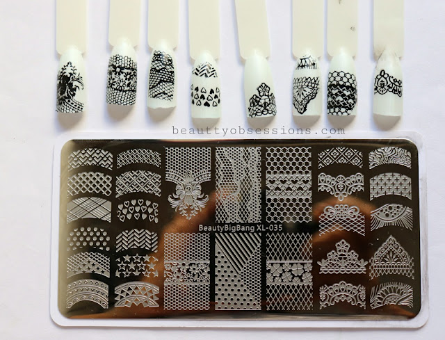  I am finally back in track of making nailarts Flower Stamping Nailart Using Beautybigbang Rectangular Flower Theme Stamping Plate.. (video inside) 