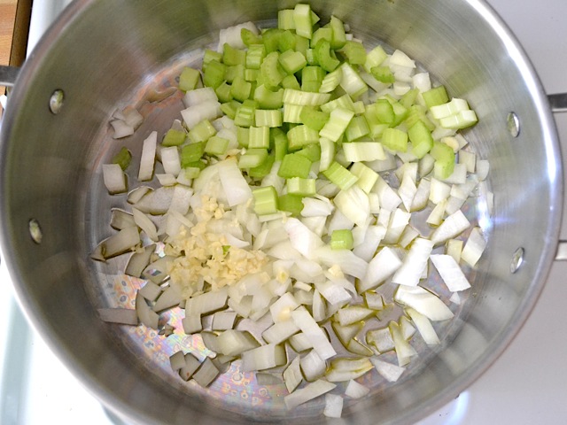 onion celery garlic