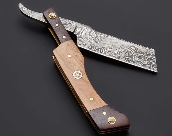 zakiknives | Straight razor is the best way to get a clean, smooth, close shave,beautyknife