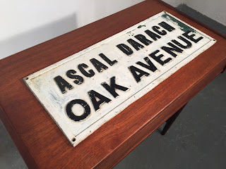 OCD Vintage Furniture Ireland - Vintage Cast Iron Street Signage