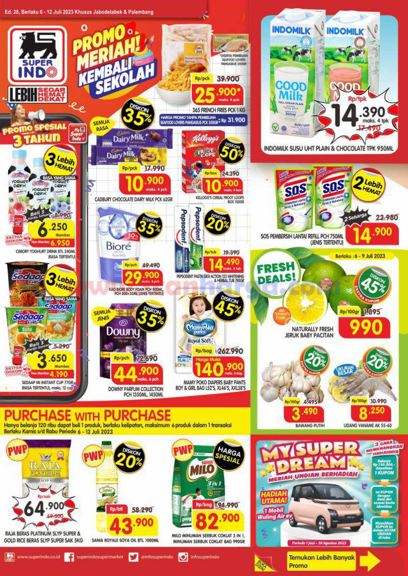 Katalog Promo Superindo 6 - 12 Juli 2023