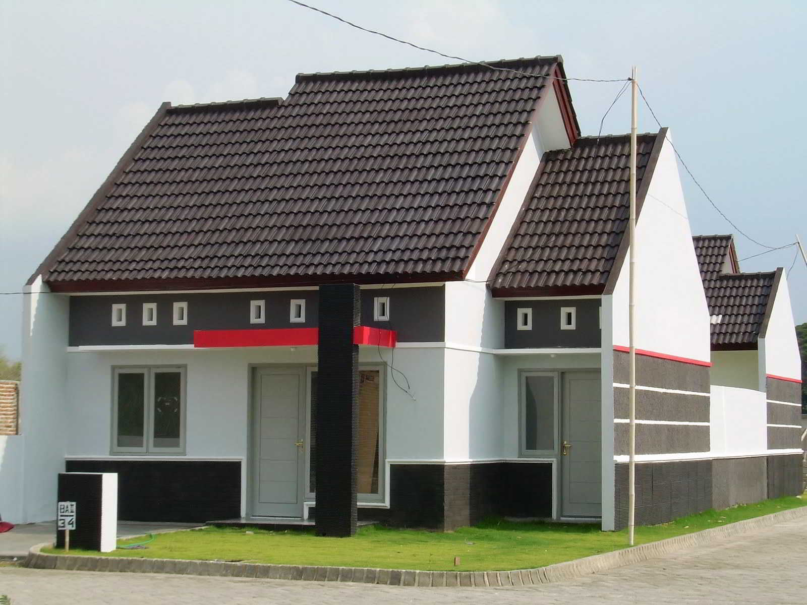 52 Desain Rumah Minimalis Tampak Depan 1 Lantai Modern Sederhana