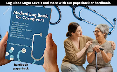 Medical Log Book for Caregivers