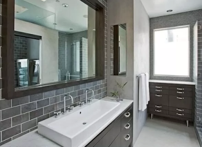 Gray Bathroom design ideas