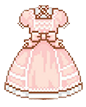 pixel art lolita dress